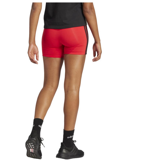 Adidas Γυναικείο σορτς-κολάν Essentials 3-S High Waisted Biker Shorts Adidas Γυναικείο σορτς-κολάν Essentials 3-S High Waisted Biker Shorts